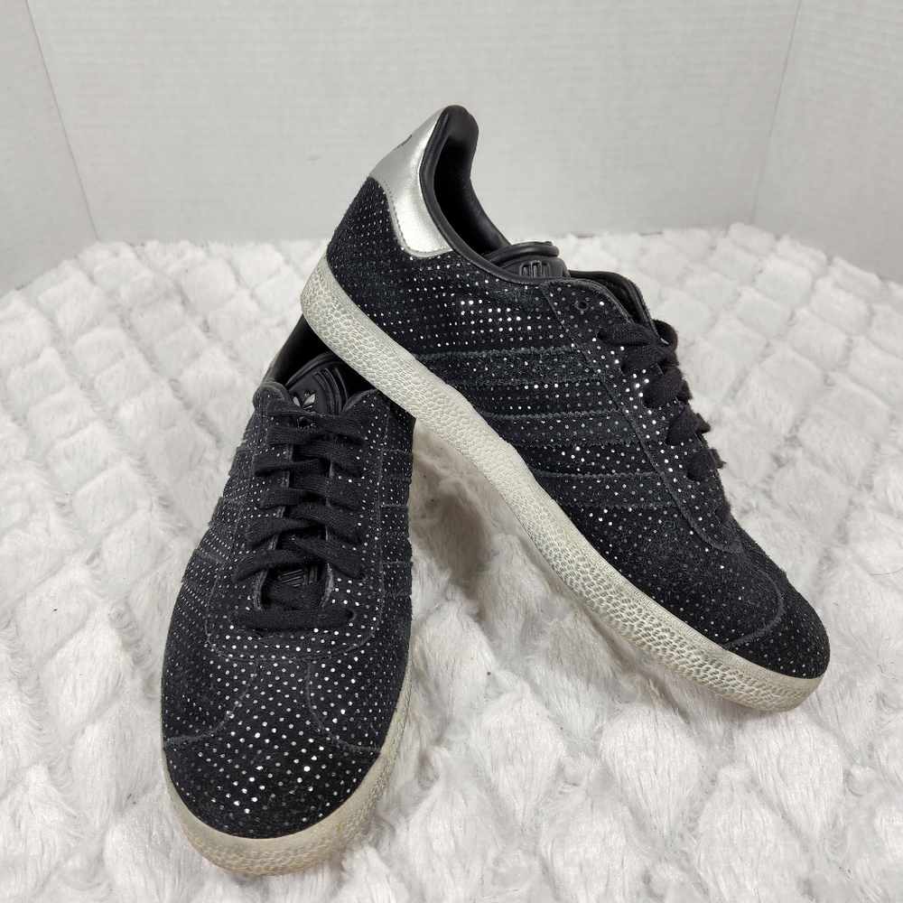 Adidas Originals Sneakers Gazelle Suede black silver